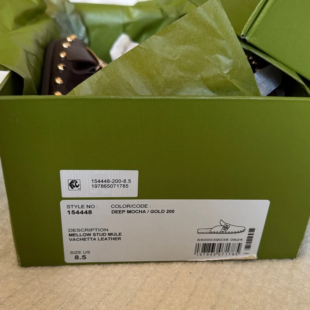 Tory Burch Studded Mellow Mule 8.5 - Picture 6 of 11